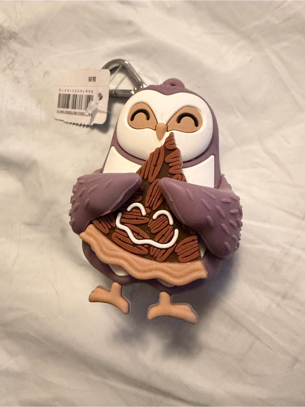 Bath & Body Works Purple Owl Hand Sanitizer Holder